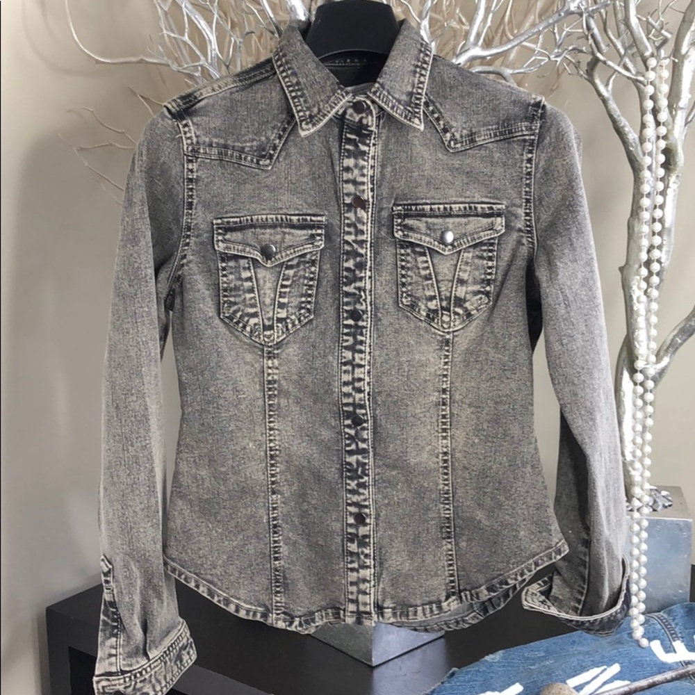 Maid in korea vantage jeans shirt